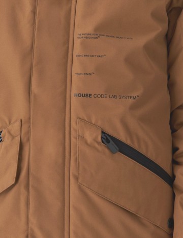 Geaca House Brand, maro