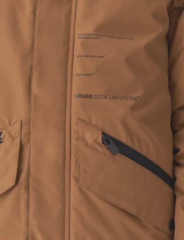 Geaca House Brand, maro