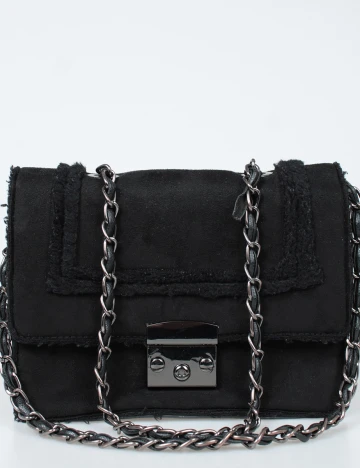 Geanta Versace Jeans Couture, negru Negru