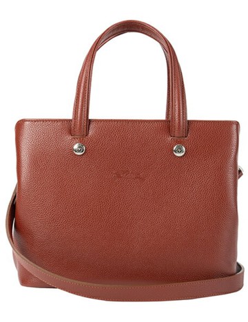 Geanta Longchamp, caramiziu
