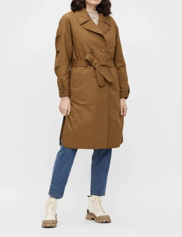 Trench reversibil Object, kaki