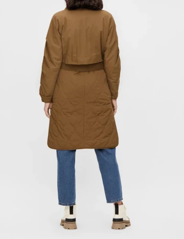 Trench reversibil Object, kaki