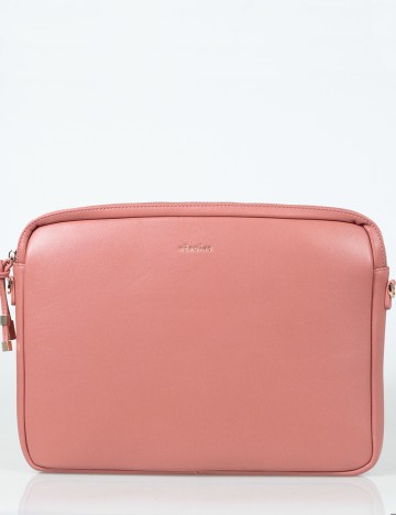 Geanta laptop Maison Heroine, roz pudra inchis