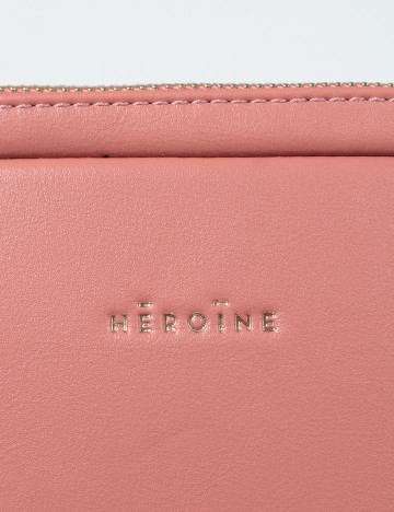 Geanta laptop Maison Heroine, roz pudra inchis