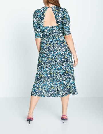 Rochie Mango Violeta, imprimeu floral