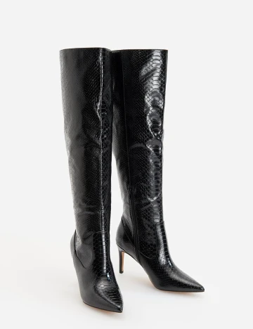 Cizme Reserved, negru Negru