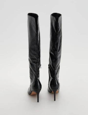 Cizme Reserved, negru Negru