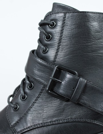 Botine House Brand, negru