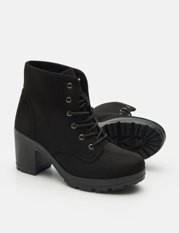 Botine Sinsay, negru Negru