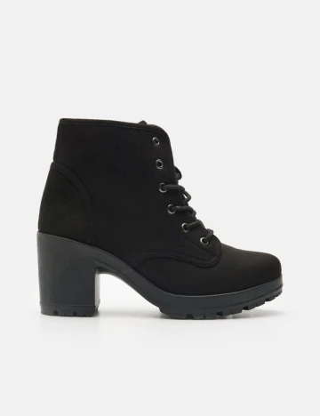 Botine Sinsay, negru Negru