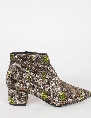 
						Botine Reserved, auriu, 36