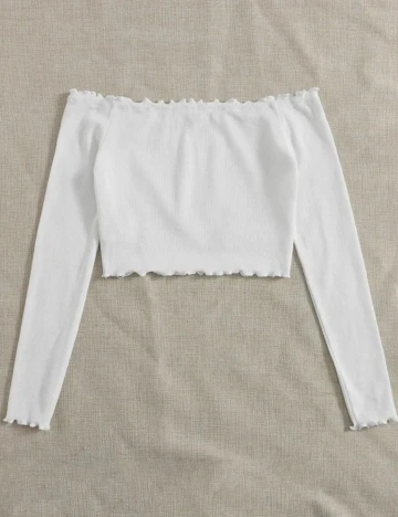 Top SHEIN, alb