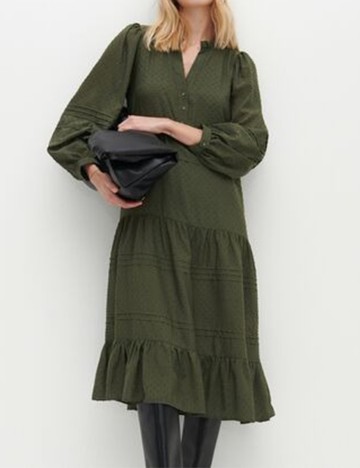Rochie medie Reserved, verde, M