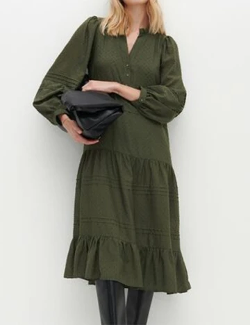 Rochie medie Reserved, verde