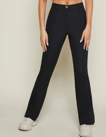 Pantaloni SHEIN, negru, M