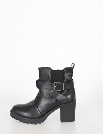 
						Botine House Brand, negru, 41