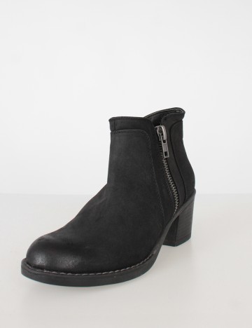 Botine House Brand, negru