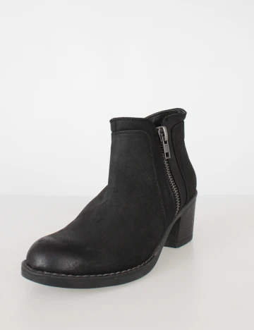 Botine House Brand, negru