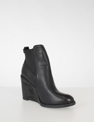 Botine House Brand, negru