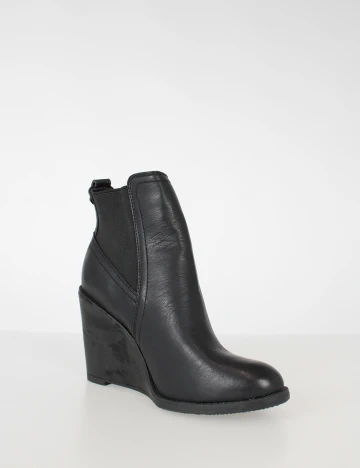 Botine House Brand, negru