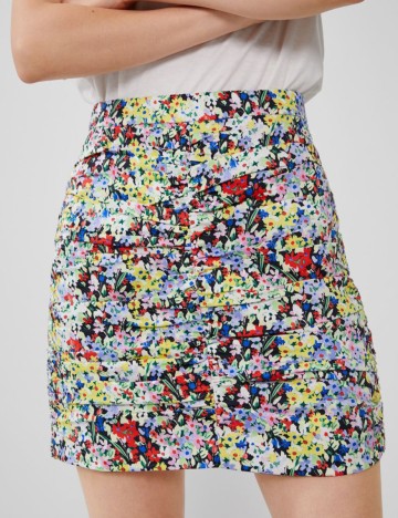 Fusta Zara, multicolor