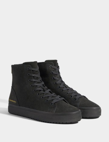 Papuci Bershka, gri