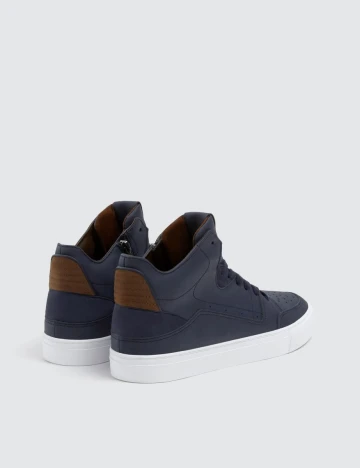 Adidasi Pull&Bear, albastru Albastru