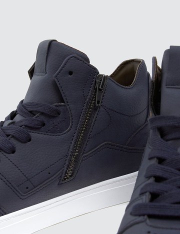 Adidasi Pull&Bear, albastru