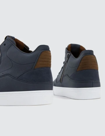Adidasi Pull&Bear, albastru Albastru