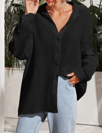 Camasa SHEIN, negru