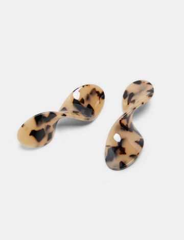 Cercei Zara, animal print