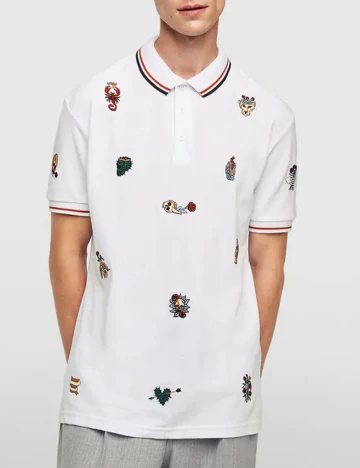 Tricou Zara, alb
