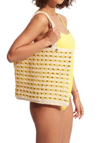 Geanta Seafolly, crem, ONE SIZE