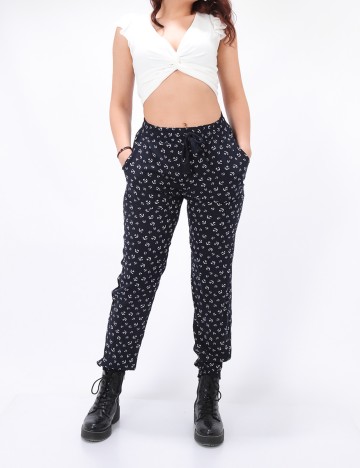 Pantaloni Hailys, bleumarin