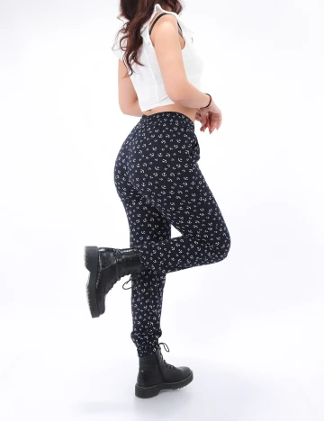 Pantaloni Hailys, bleumarin