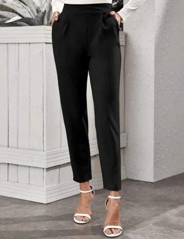 Pantaloni SHEIN, negru