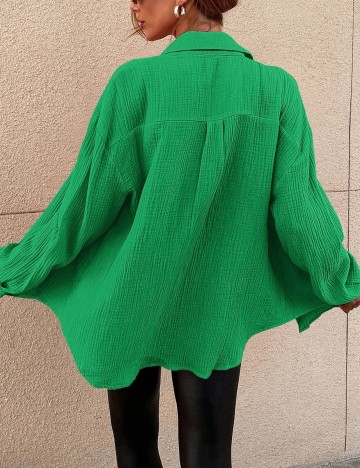 Camasa SHEIN, verde