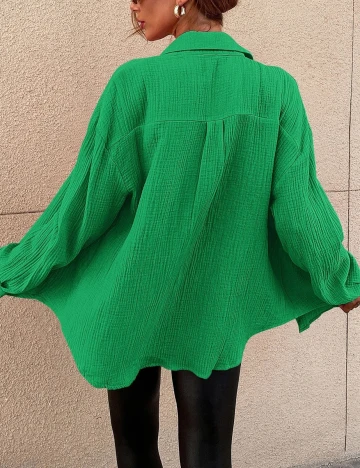 Camasa SHEIN, verde