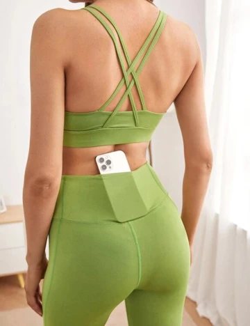Set Sport SHEIN, verde
