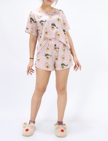 Pijamale SHEIN, roz
