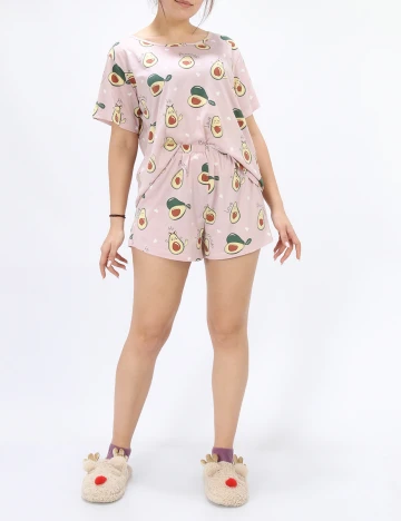 Pijamale SHEIN, roz
