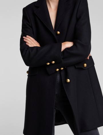 Palton Zara, negru