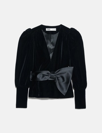 Sacou Zara, negru, XS