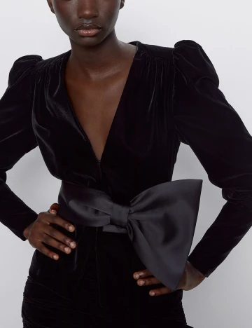 Sacou Zara, negru