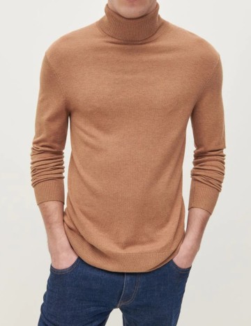 Bluza Reserved, maro, S