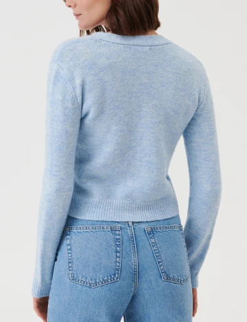 Cardigan Sinsay, bleu