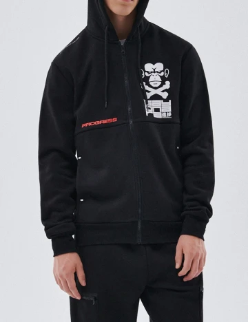Hanorac CROPP, negru Negru