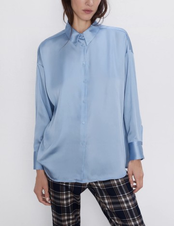 Camasa Zara, azuriu