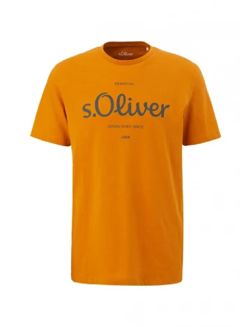 Tricou s.Oliver, portocaliu Portocaliu