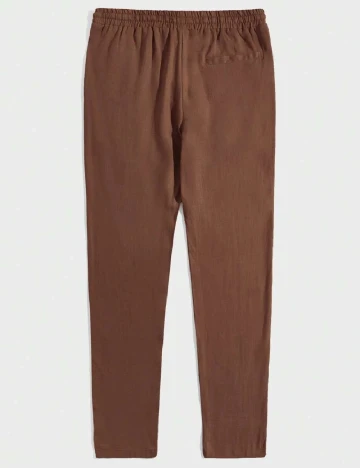 Pantaloni SHEIN, maro Maro